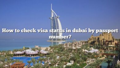 How to check visa status in dubai by passport number?