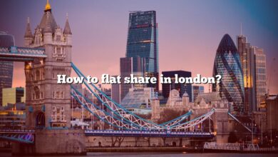 How to flat share in london?