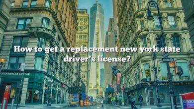 How to get a replacement new york state driver’s license?