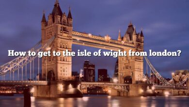 How to get to the isle of wight from london?