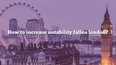 How to increase notability fallen london?