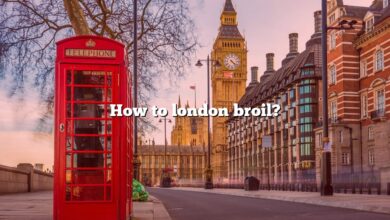 How to london broil?