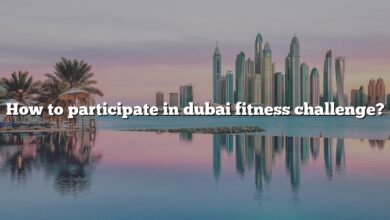 How to participate in dubai fitness challenge?