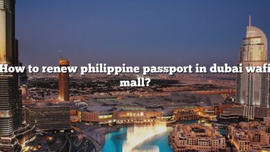 How to renew philippine passport in dubai wafi mall?
