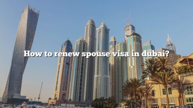 How to renew spouse visa in dubai?
