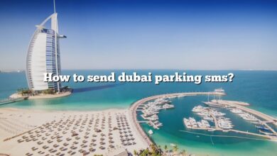 How to send dubai parking sms?