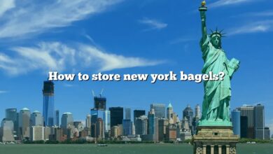 How to store new york bagels?