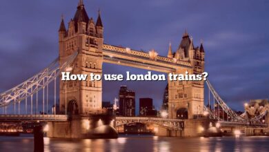 How to use london trains?