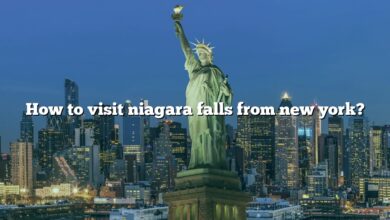 How to visit niagara falls from new york?