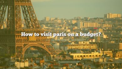 How to visit paris on a budget?