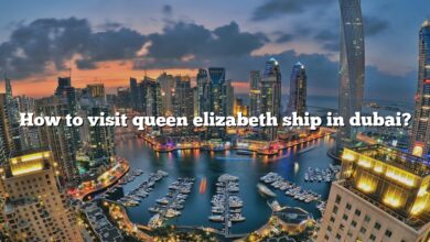 How to visit queen elizabeth ship in dubai?