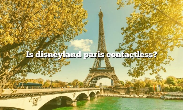 Is disneyland paris contactless?