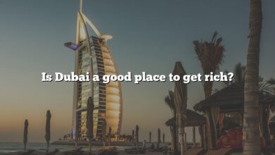 Is Dubai a good place to get rich?