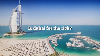Is dubai for the rich?