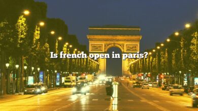 Is french open in paris?