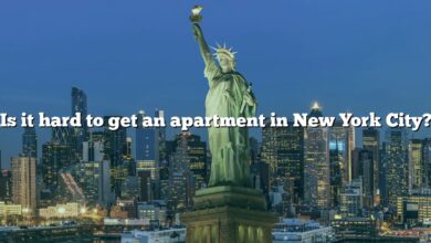 Is it hard to get an apartment in New York City?