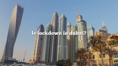 Is lockdown in dubai?