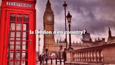 Is london a eu country?