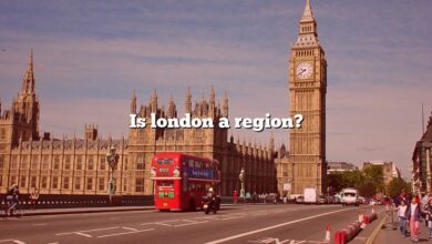 Is london a region?
