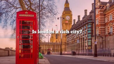 Is london a rich city?