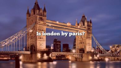 Is london by paris?