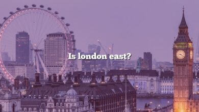 Is london east?