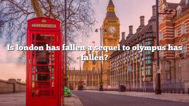 Is london has fallen a sequel to olympus has fallen?