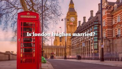 Is london hughes married?