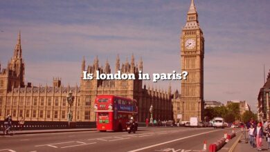Is london in paris?