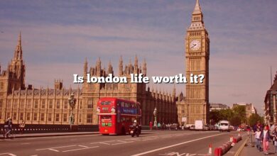 Is london life worth it?