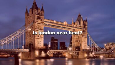 Is london near kent?