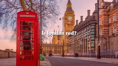 Is london red?