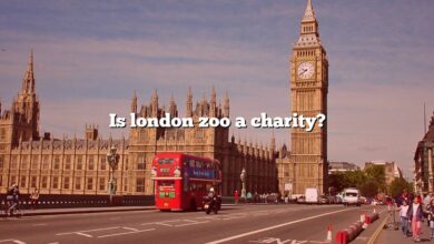 Is london zoo a charity?