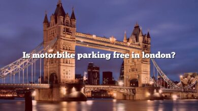Is motorbike parking free in london?