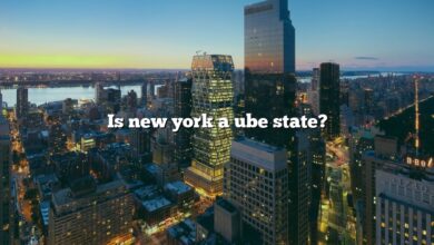 Is new york a ube state?