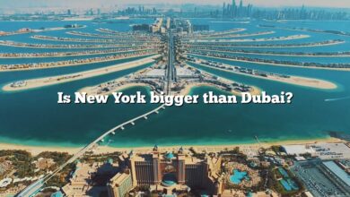 Is New York bigger than Dubai?