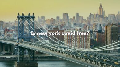 Is new york covid free?