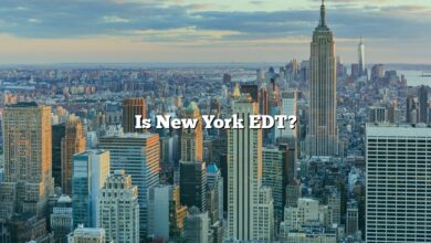 Is New York EDT?