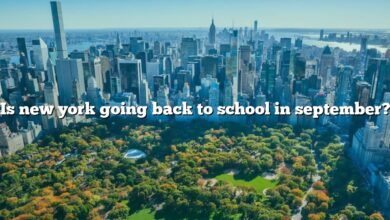Is new york going back to school in september?