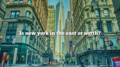 Is new york in the east or north?