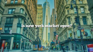 Is new york market open?