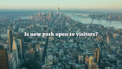Is new york open to visitors?