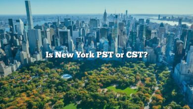 Is New York PST or CST?
