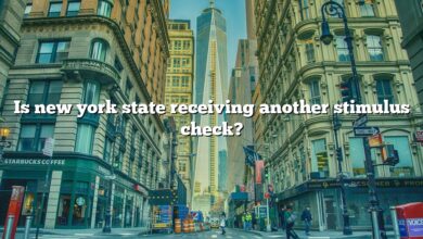 Is new york state receiving another stimulus check?