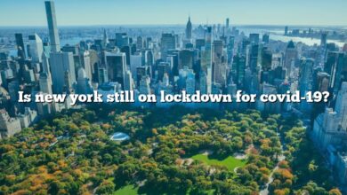 Is new york still on lockdown for covid-19?