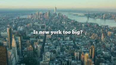 Is new york too big?