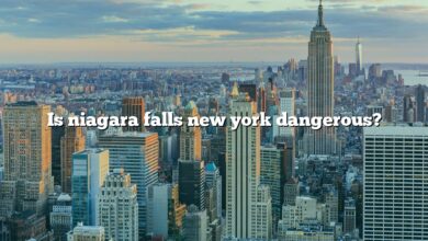Is niagara falls new york dangerous?