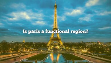 Is paris a functional region?