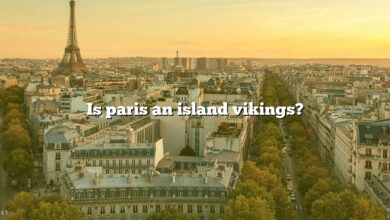 Is paris an island vikings?
