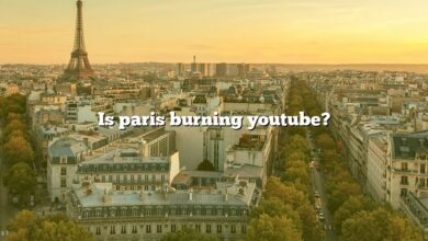 Is paris burning youtube?